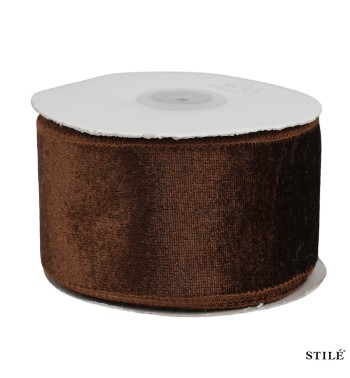 Nastro Natalizio in Velluto 6 cm x 9 m 12 Colori