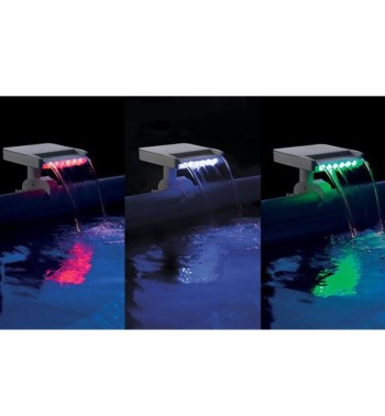 Cascata con Luci Led Multicolore per Piscine - Intex 28090