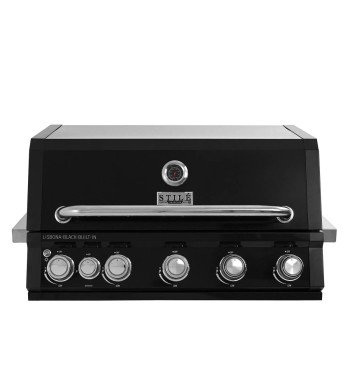 Barbecue a Gas da Incasso 5 Bruciatori - Lisbona Black Built-In