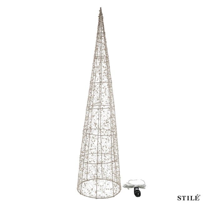 Albero Luminoso 8 Giochi di Luce IP44 3 Misure