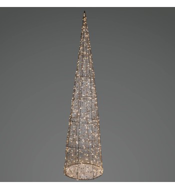 Albero Luminoso 8 Giochi di Luce IP44 3 Misure