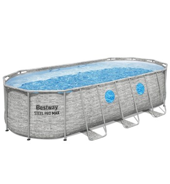 Piscina Fuori Terra Steel Pro MAX Splashview 549x274x122 cm - 56716 Bestway