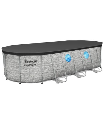 Piscina Fuori Terra Steel Pro MAX Splashview 549x274x122 cm - 56716 Bestway