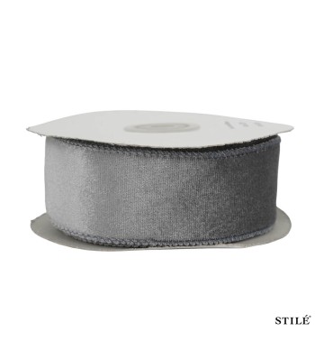 Nastro Natalizio in Velluto 4 cm x 9 m 12 Colori