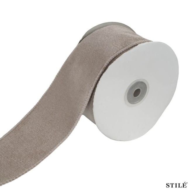 Nastro Natalizio in Velluto 6 cm x 9 m 12 Colori