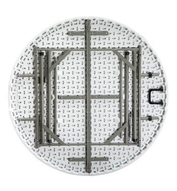 Tavolo Rotondo da Catering Pieghevole D.152 x H.74 cm