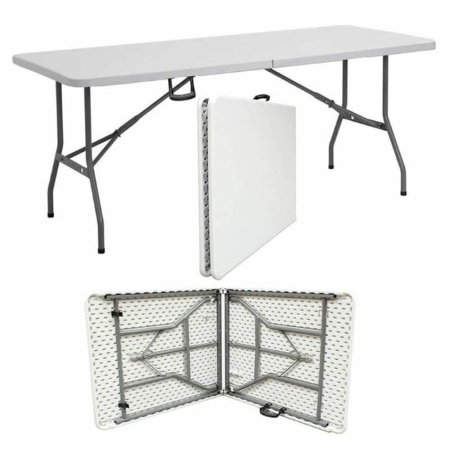 Tavolo Pieghevole da Catering 183x75,5xH.74 cm