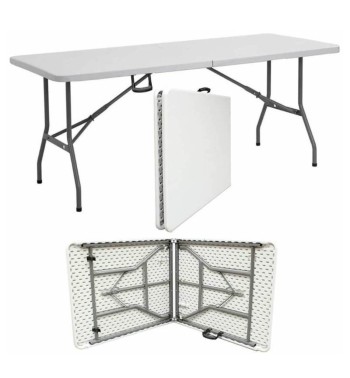 Tavolo Pieghevole da Catering 183x75,5xH.74 cm