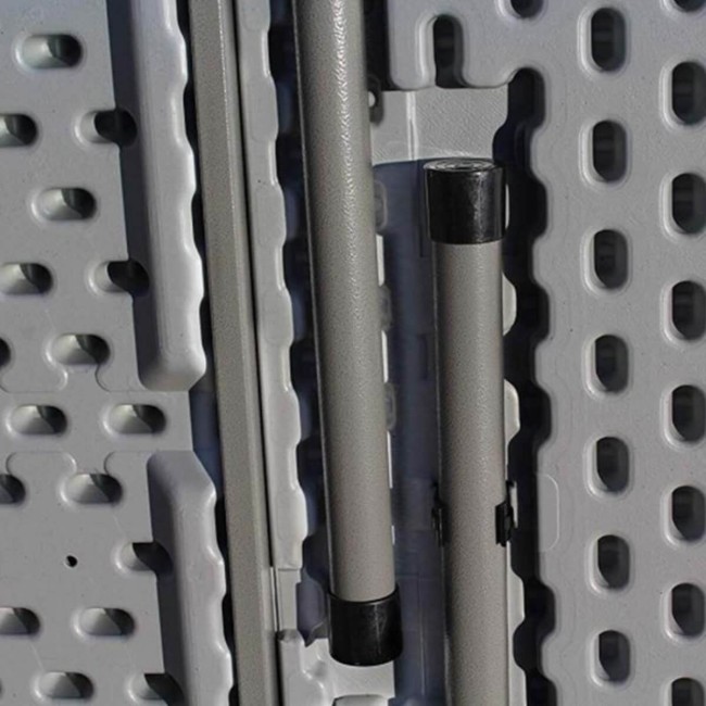 Tavolo Rotondo da Catering con Gambe Pieghevoli D.122 x H.74 cm