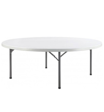 Tavolo Rotondo da Catering con Gambe Pieghevoli D.150xH.74 cm