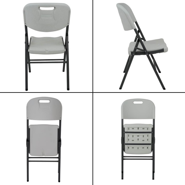 Sedia Pieghevole Bianca da Catering