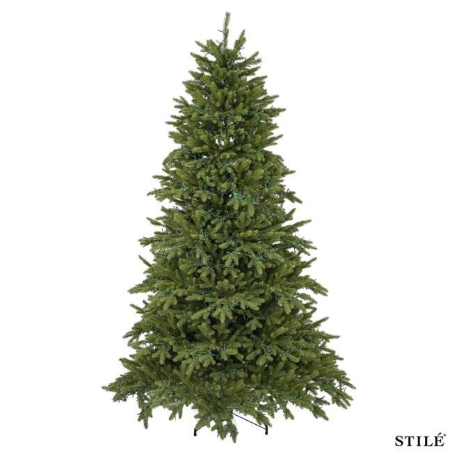 Albero di Natale Verde in PE con Luci Led Integrate H.180/300 cm - Douglas Lux