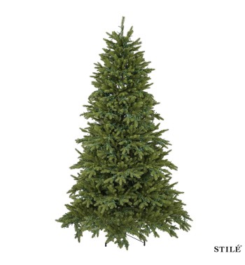 Albero di Natale Verde in PE con Luci Led Integrate H.180/300 cm - Douglas Lux