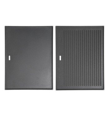 Piastra di Cottura in Ghisa Reversibile per Bbq Madrid