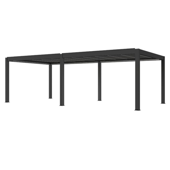 Pergola Bioclimatica Motorizzata 4x8 m in Alluminio con LED