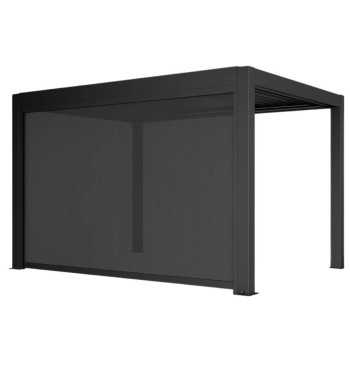 Schermo Laterale Motorizzato 4 m per Pergola Bioclimatica