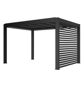 Frangisole Laterale in Alluminio per Pergola Bioclimatica 4 m