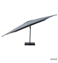 Ombrellone Decentrato da Giardino in Alluminio 350X350 cm - Soleil 2