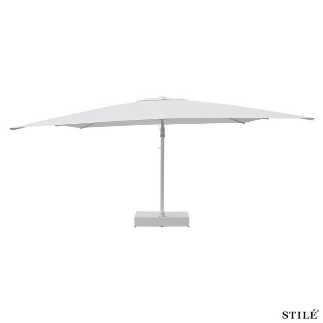 Ombrellone Decentrato da Giardino in Alluminio 350X350 cm - Soleil