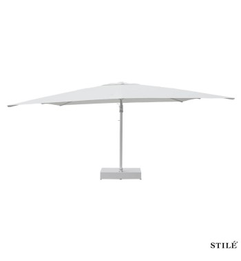 Ombrellone Decentrato da Giardino in Alluminio 350X350 cm - Soleil