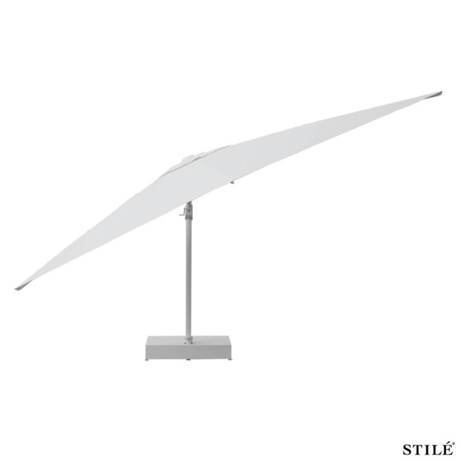 Ombrellone Decentrato da Giardino in Alluminio 350X350 cm - Soleil