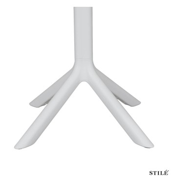 Tavolo Rotondo da Esterno D.60 cm in Polipropilene 3 Colori - Roma