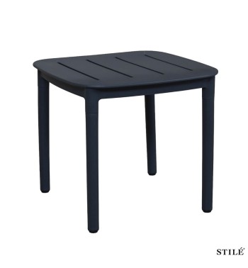 Tavolino da Esterno 45x45 cm in Polipropilene 3 Colori - Ancona