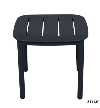 Tavolino da Esterno 45x45 cm in Polipropilene 3 Colori - Ancona