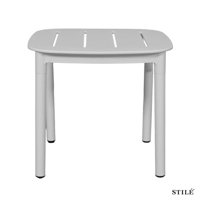 Tavolino da Esterno 45x45 cm in Polipropilene 3 Colori - Ancona