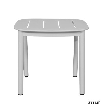 Tavolino da Esterno 45x45 cm in Polipropilene 3 Colori - Ancona