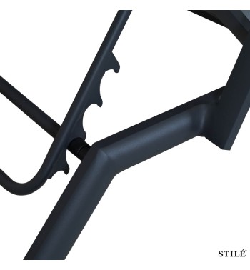 Lettino Prendisole in Alluminio e Textilene 3 Colori- Ibiza