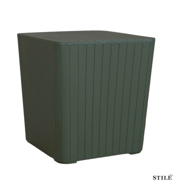 Tavolino Contenitore da Esterno in Polipropilene 3 Colori - Cuneo