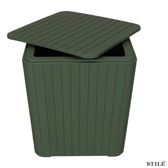 Tavolino Contenitore da Esterno in Polipropilene 3 Colori - Cuneo