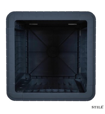 Tavolino Contenitore da Esterno in Polipropilene 3 Colori - Cuneo