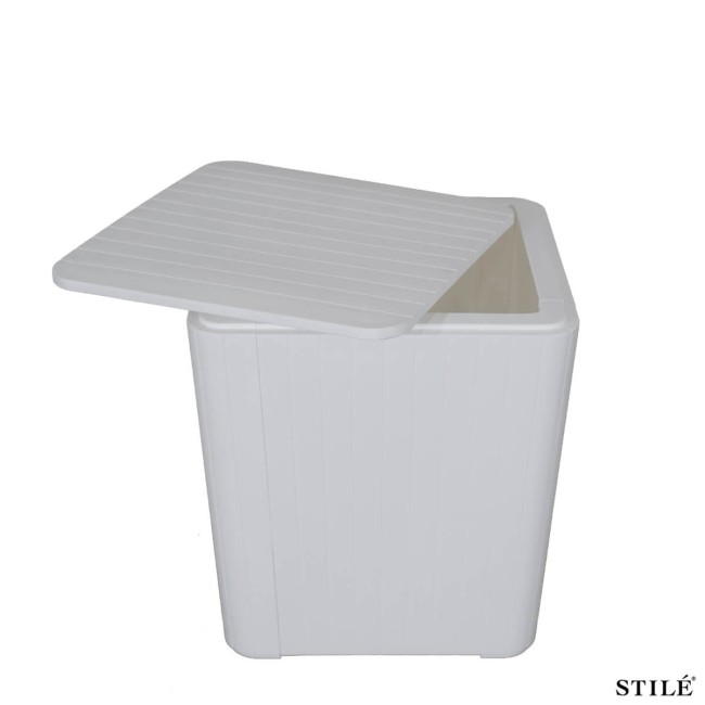 Tavolino Contenitore da Esterno in Polipropilene 3 Colori - Cuneo