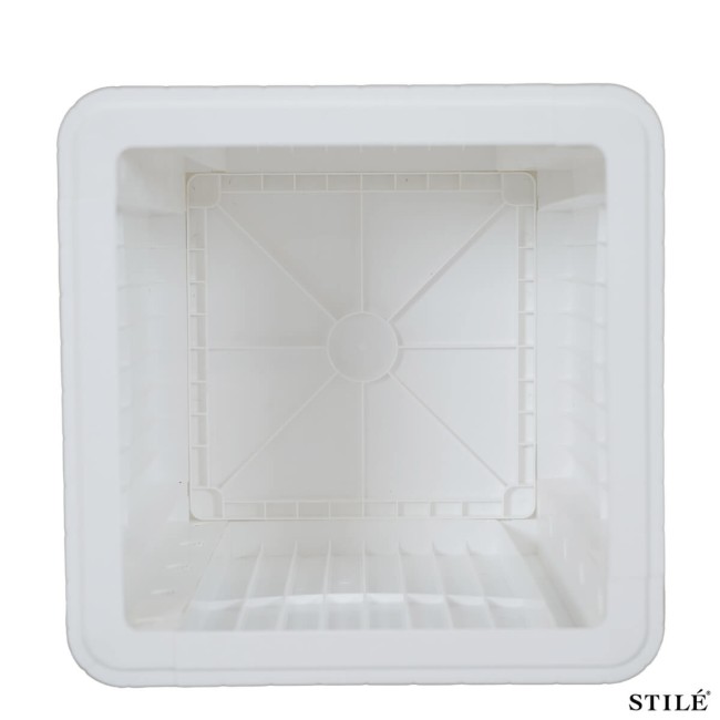 Tavolino Contenitore da Esterno in Polipropilene 3 Colori - Cuneo