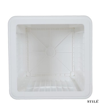 Tavolino Contenitore da Esterno in Polipropilene 3 Colori - Cuneo