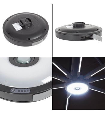 Luce Ricaricabile USB per Ombrellone Alba