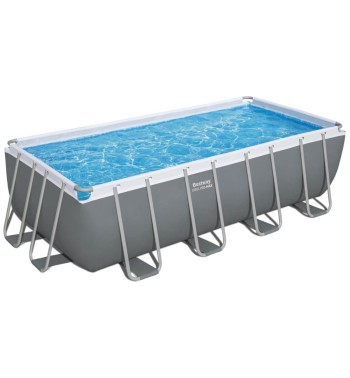 Piscina Power Steel 488x244x122 cm con Filtro a Cartuccia - Bestway 56670
