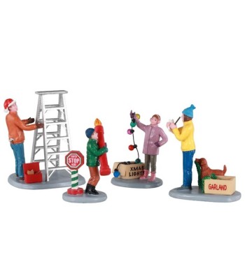 Getting Ready To Decorate - Lemax 12030