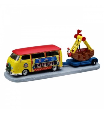Towing Van With Carnival Ride - Lemax 63818