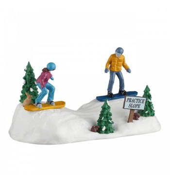Snowboarding Practice - Lemax 63821