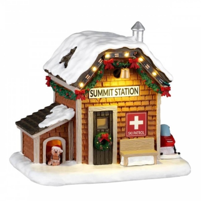 Ski Patrol Summit Station - Lemax 64679