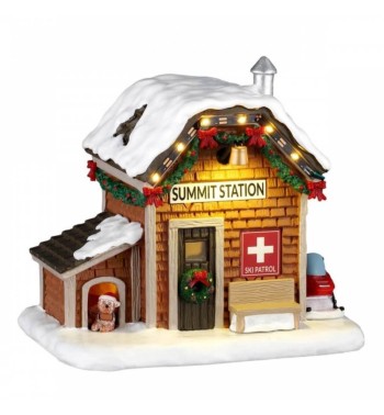 Ski Patrol Summit Station - Lemax 64679