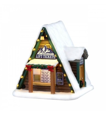 Lift Ticket Booth - Lemax 64682