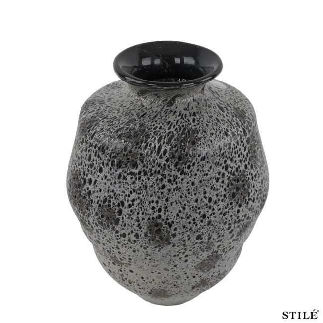 Vaso Decorativo in Vetro H.23,1 cm - 3 Colori