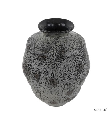 Vaso Decorativo in Vetro H.23,1 cm - 3 Colori