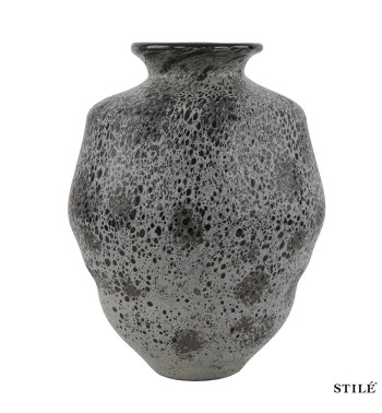Vaso Decorativo in Vetro H.23,1 cm - 3 Colori