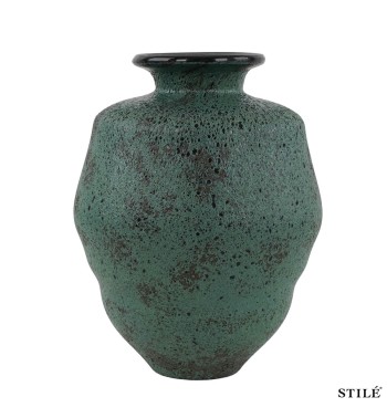 Vaso Decorativo in Vetro H.23,1 cm - 3 Colori