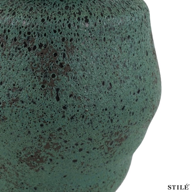 Vaso Decorativo in Vetro H.23,1 cm - 3 Colori